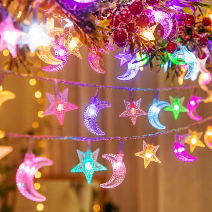 LED string lights for atmospheric decoration
