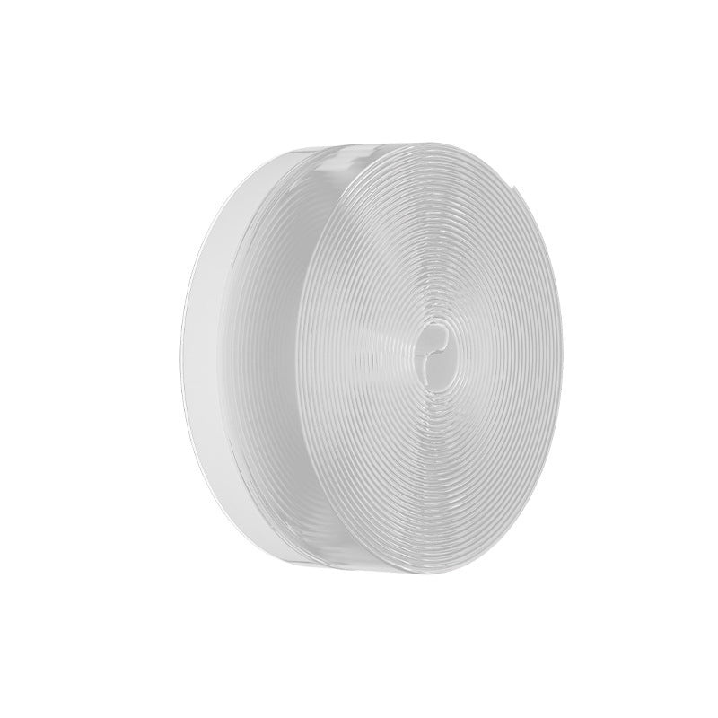 Transparent sealing strip for doors and windows