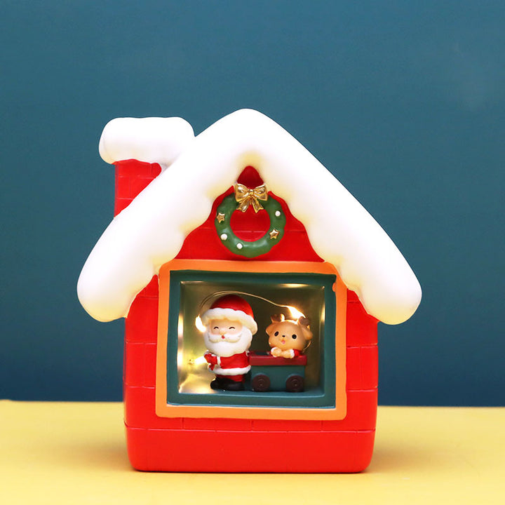 Decorative Christmas night light with star light