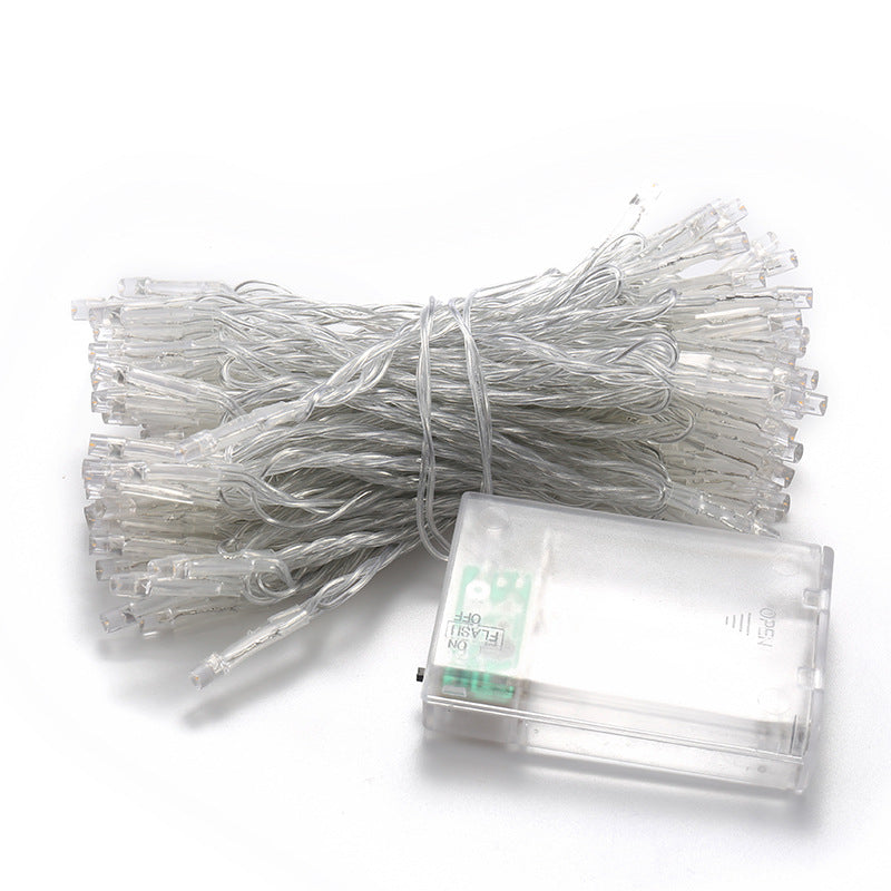 LED string lights, battery-operated or USB, 5 meters