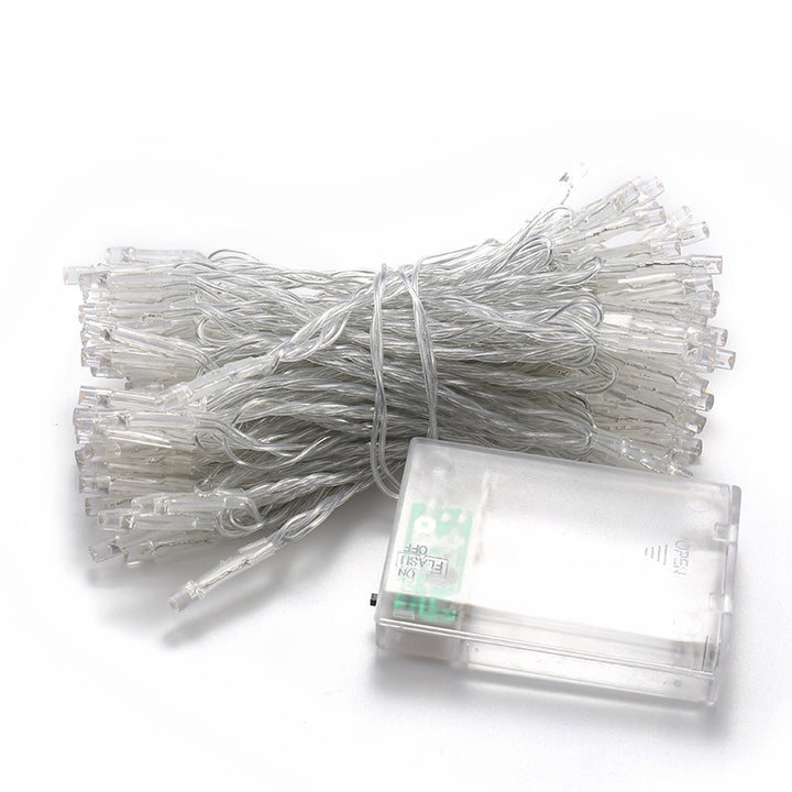 LED string lights, battery-operated or USB, 5 meters