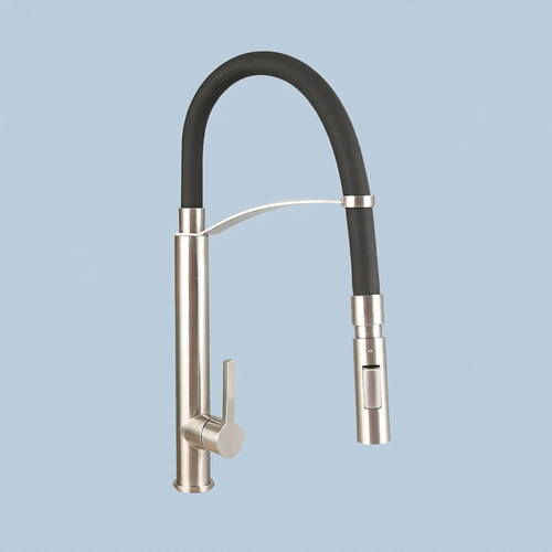 Stainless Steel Kitchen Faucet with Ceramic Valve