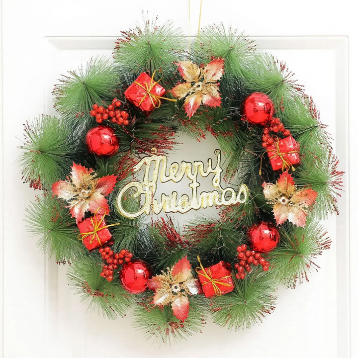 Christmas wreath with lighting option