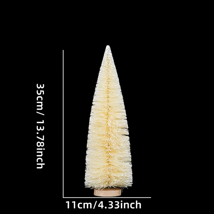 Miniature Christmas tree as table decoration