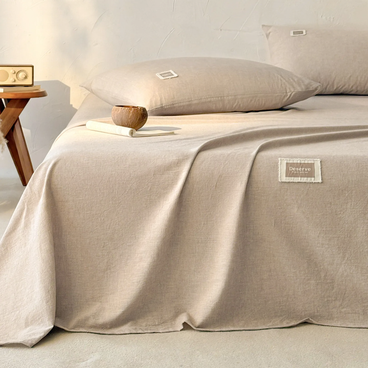 Cotton-Linen Bedding, Individual Pieces and Sets