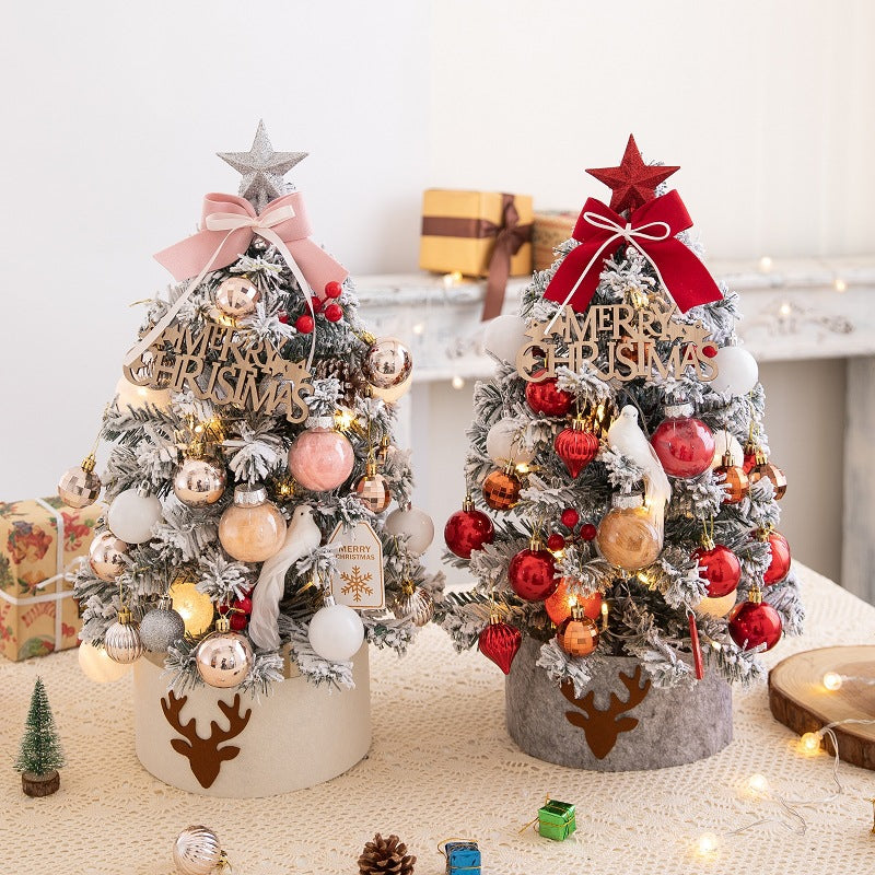Mini Christmas tree, 45 cm or 60 cm, with lighting