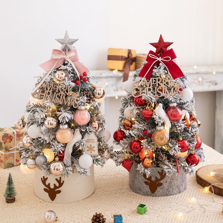 Mini Christmas tree, 45 cm or 60 cm, with lighting