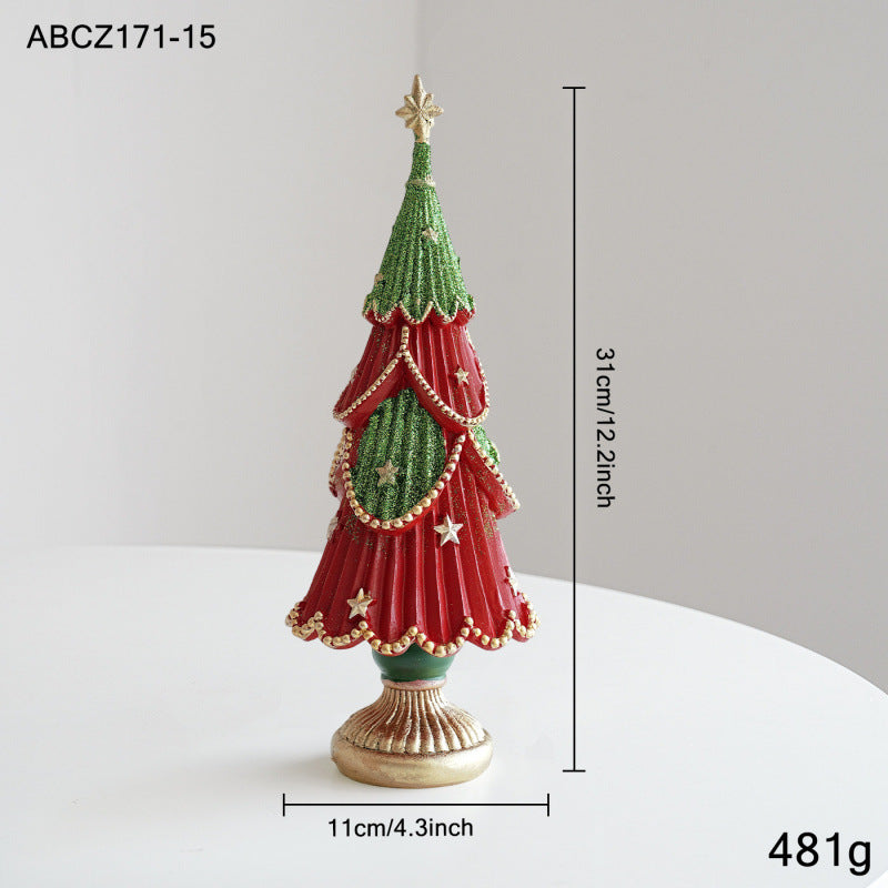 Decorative Christmas figure made of resin