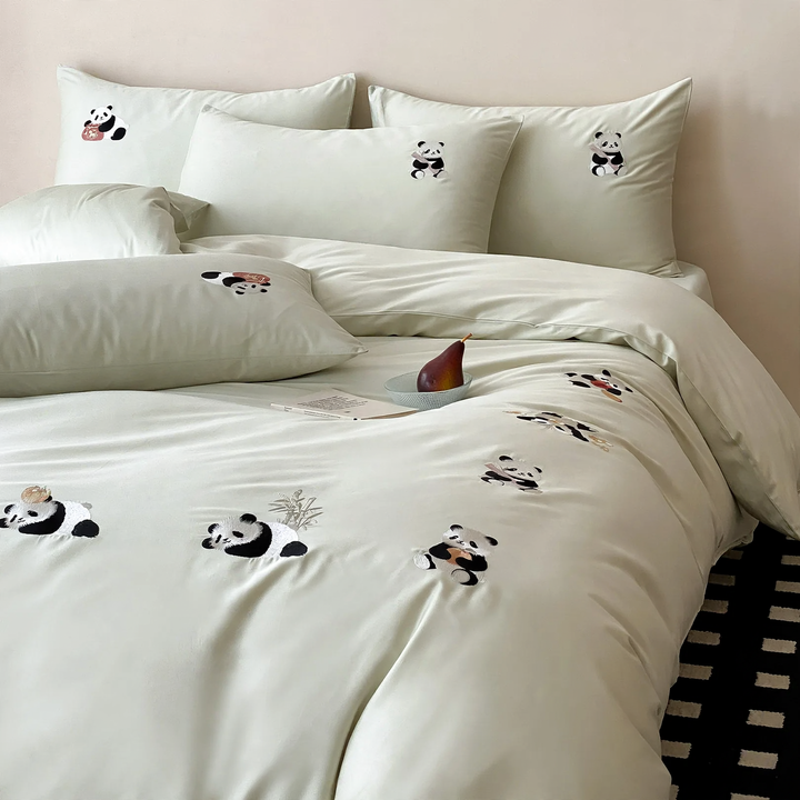 Langstapel Cotton Bedding Set, 4-piece, Cartoon