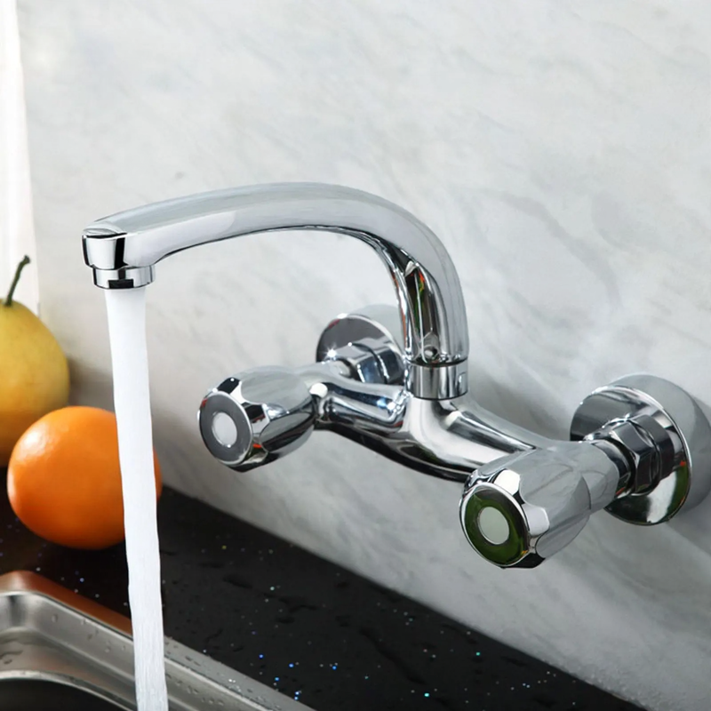 Stainless Steel Kitchen Faucet with Ceramic Valve