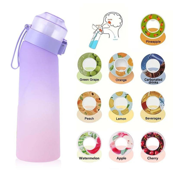 Tritan sports bottle with flavor rings, 650 ml