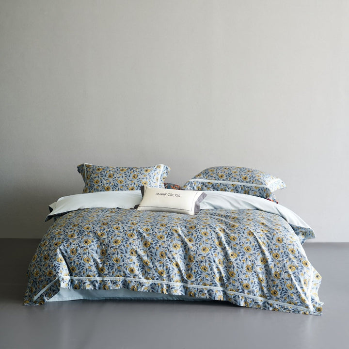 Cotton bedding set, 4-piece, 140 thread count