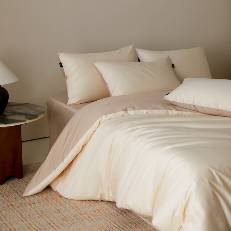 Long Staple Cotton Bedding, 4-piece, Satin Weave