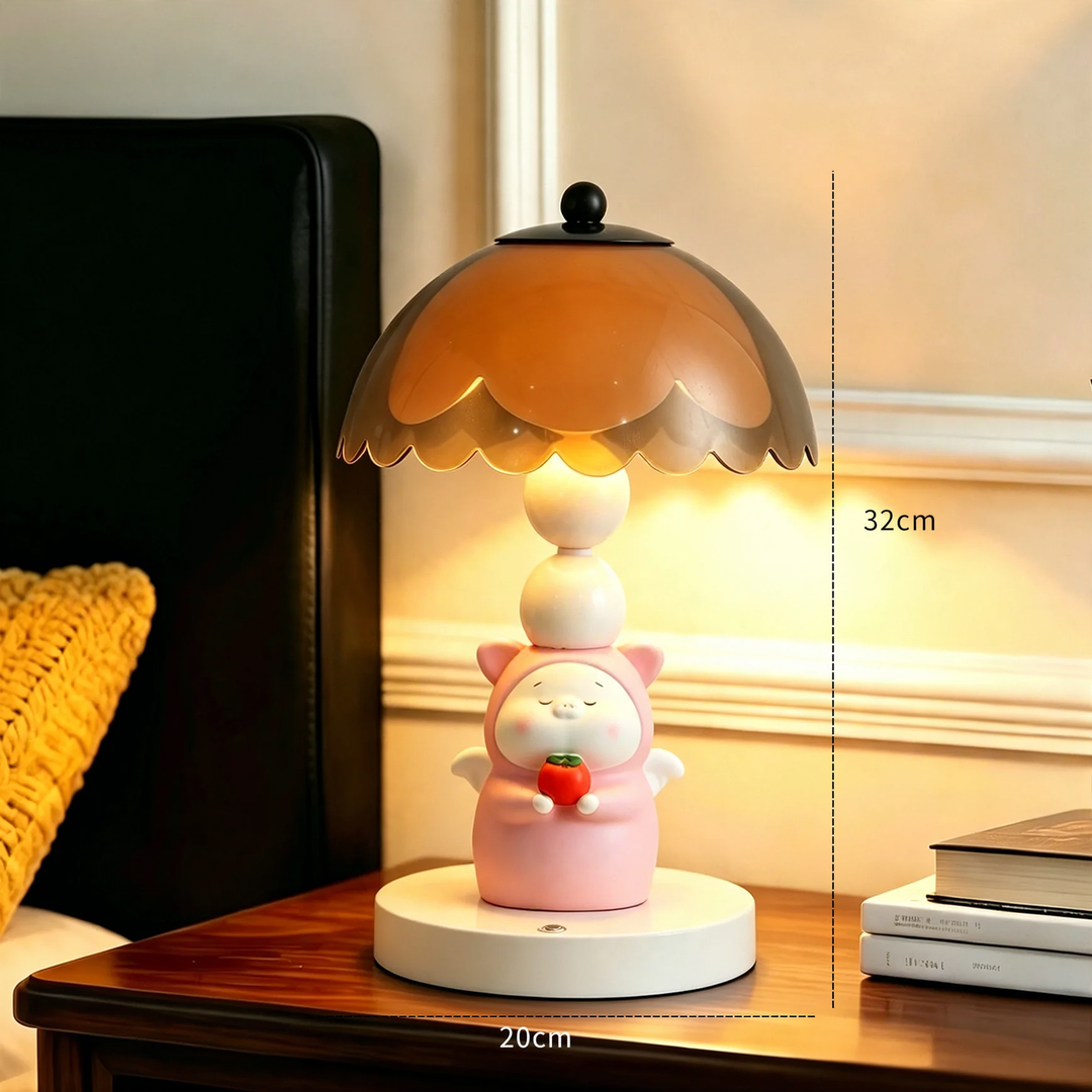 Angel-Piglet-Table Lamp
