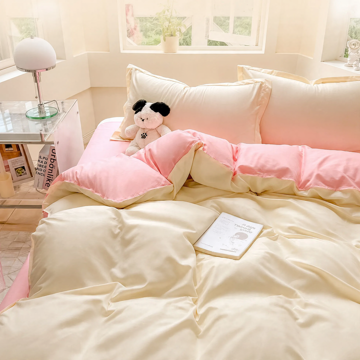Bedding set made of cotton, soft and breathable
