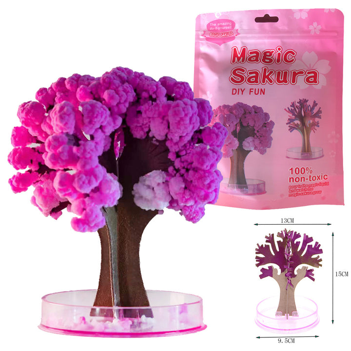 Crystal Christmas tree to grow yourself, 15 cm