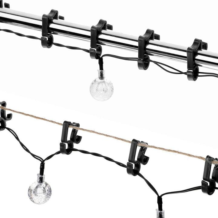 Gutter hooks for fairy lights