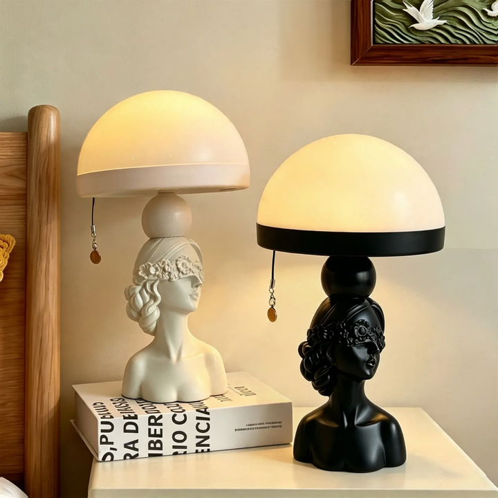 Table lamp jellyfish, French, vintage style