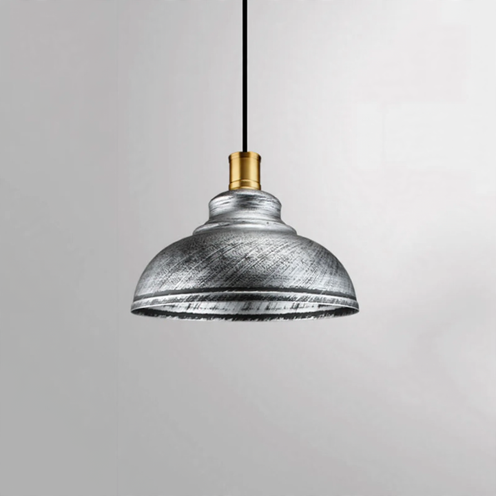 Vintage pendant light, industrial style, adjustable
