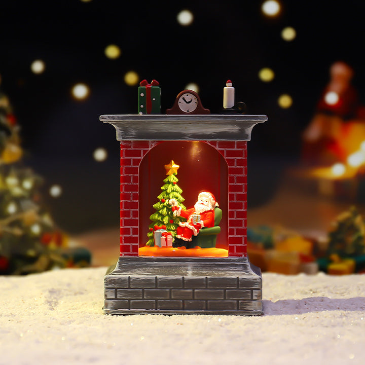 Creative Christmas Night Light with Star Light