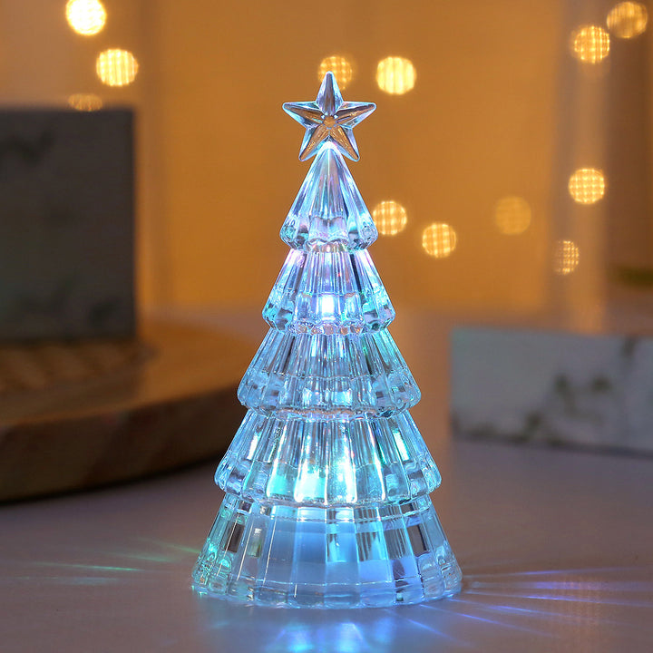 LED Christmas tree night light, decorative table lamp