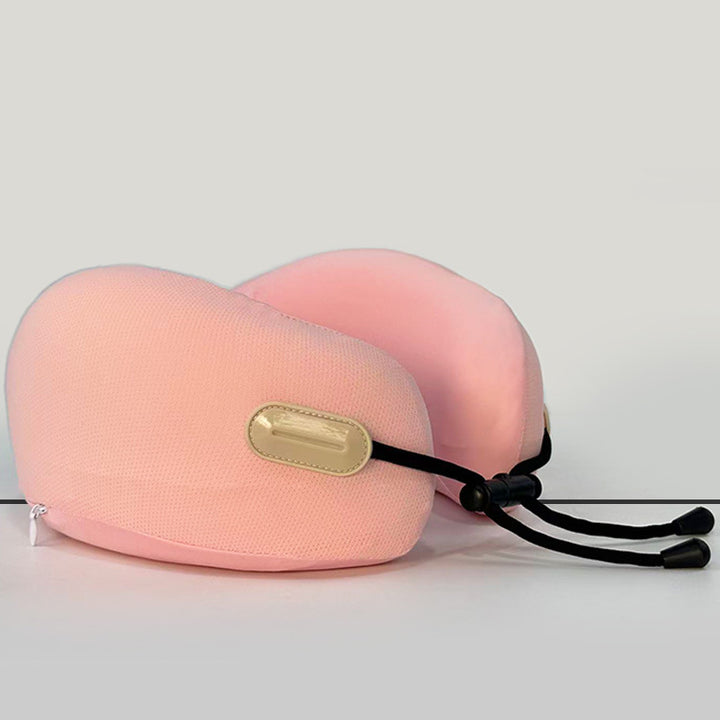 U-shaped neck pillow with memory foam