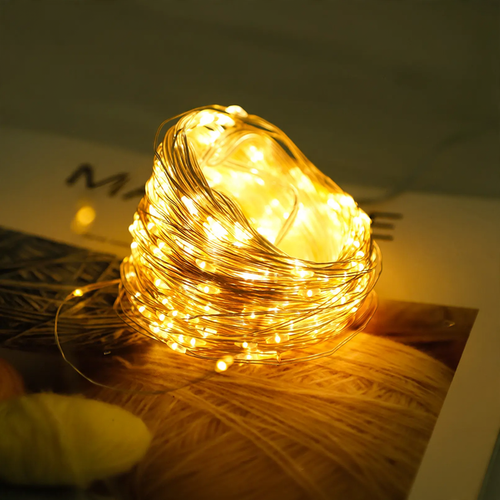 LED Copper Wire String Lights for Decorations