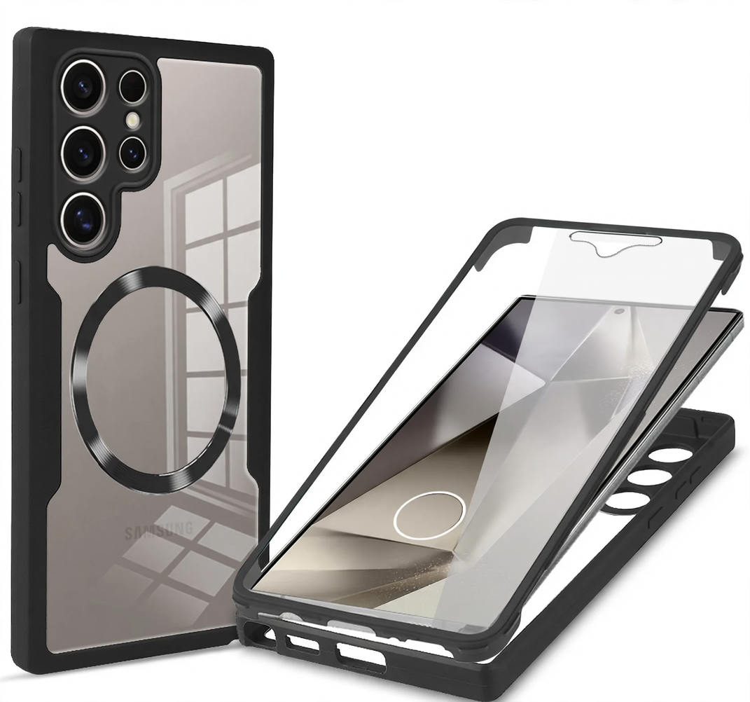 Silicone phone case with protective function