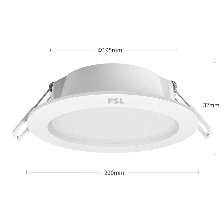 LED recessed light for ceiling and hallway