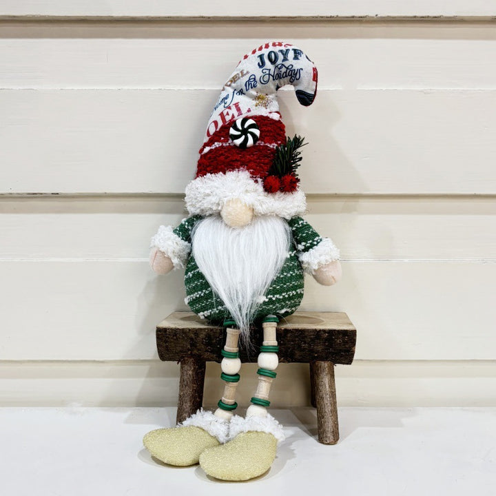 Adjustable elf figure for Christmas decoration