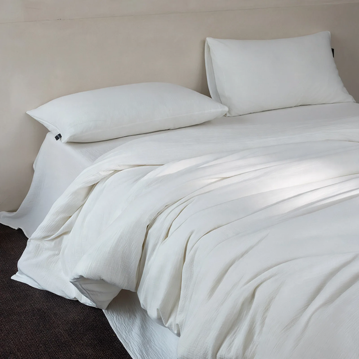 Duvet cover, cotton, 80s thread count, double gauze