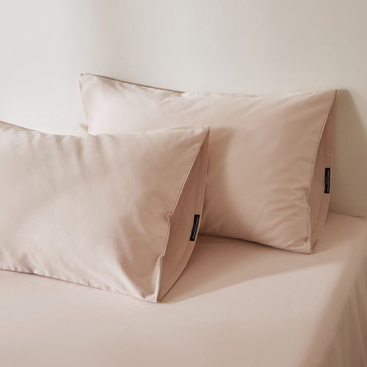 Long staple cotton pillowcase, set of 2