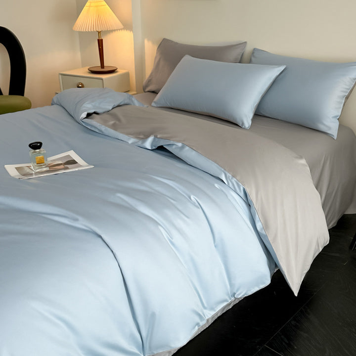 Cotton bedding set, 100 long-staple, elegant