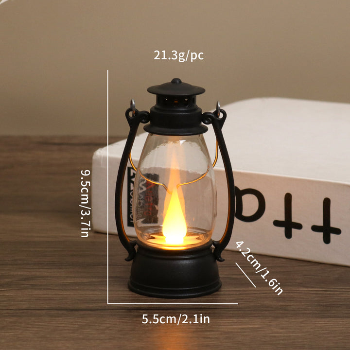 Mini LED Lantern in Vintage Style