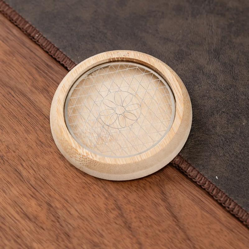 Wood incense holder, Chinese style