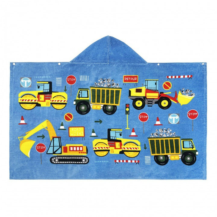 Hooded beach towel, microfiber, 127–160 cm