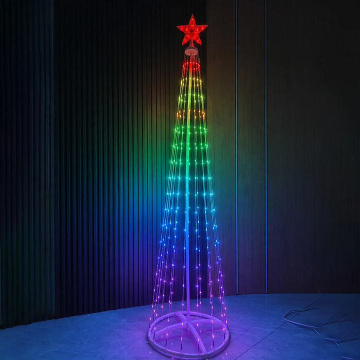LED Christmas Tree Light String with App Control