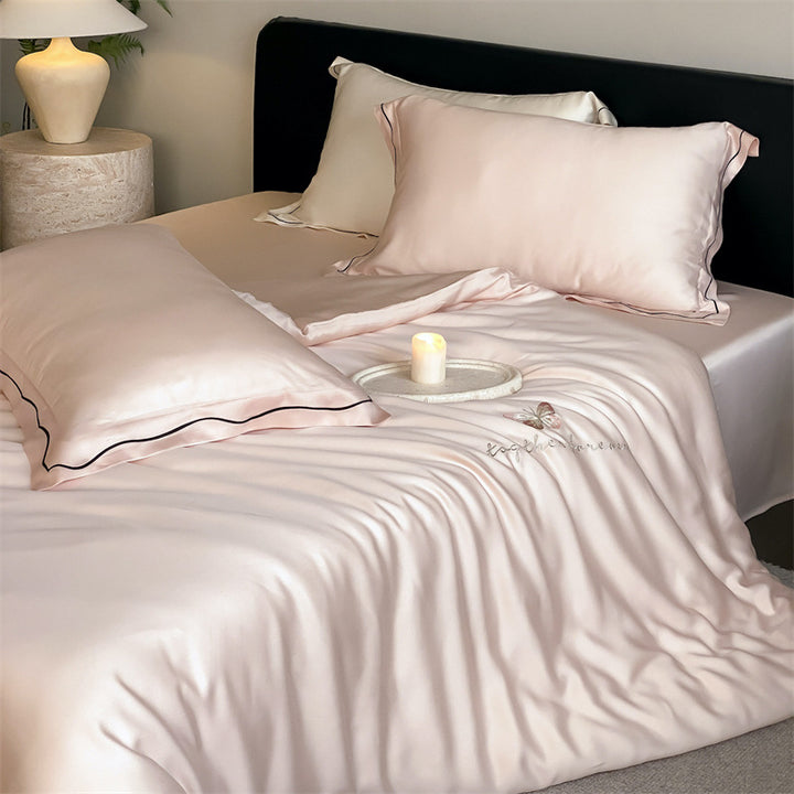 Tencel Bedding Set, 4-piece, Solid Colors, Summer Collection