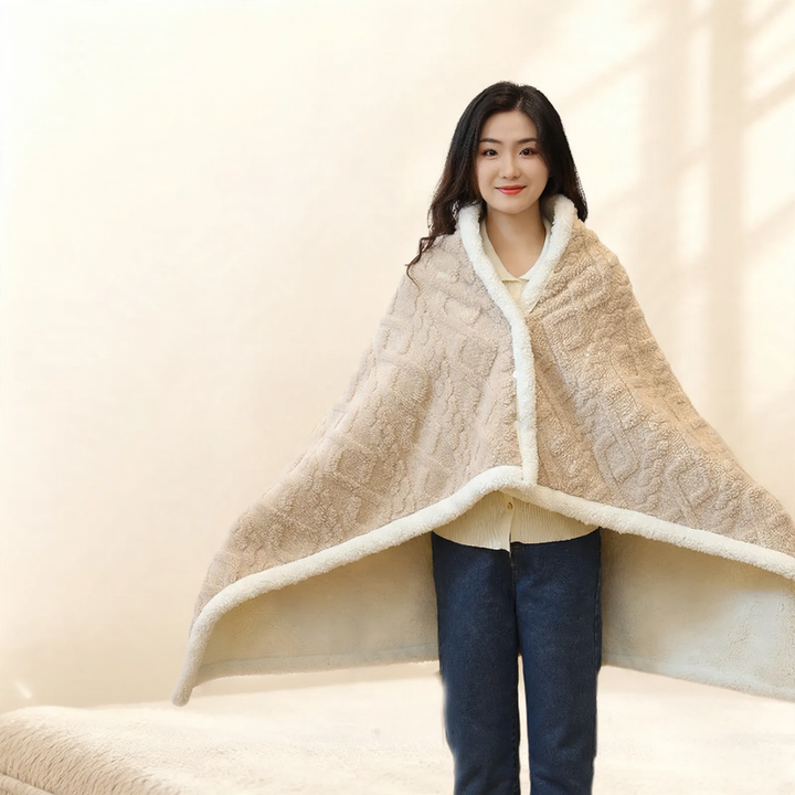 Thick taffeta wool blanket for autumn and winter