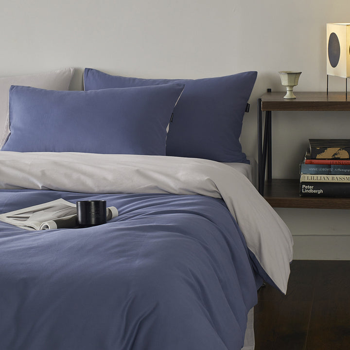 Long-staple cotton bedding, 4-piece, brushed
