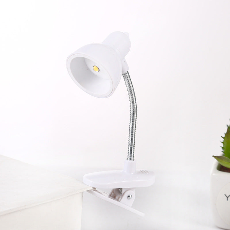 Mini LED clamp lamp, eye-friendly, flexible neck