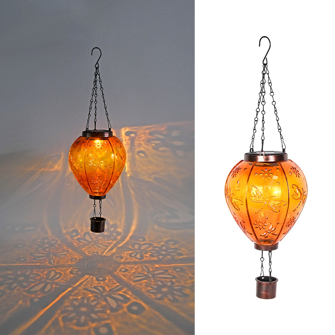 Solar Birdbath in Hot Air Balloon Design
