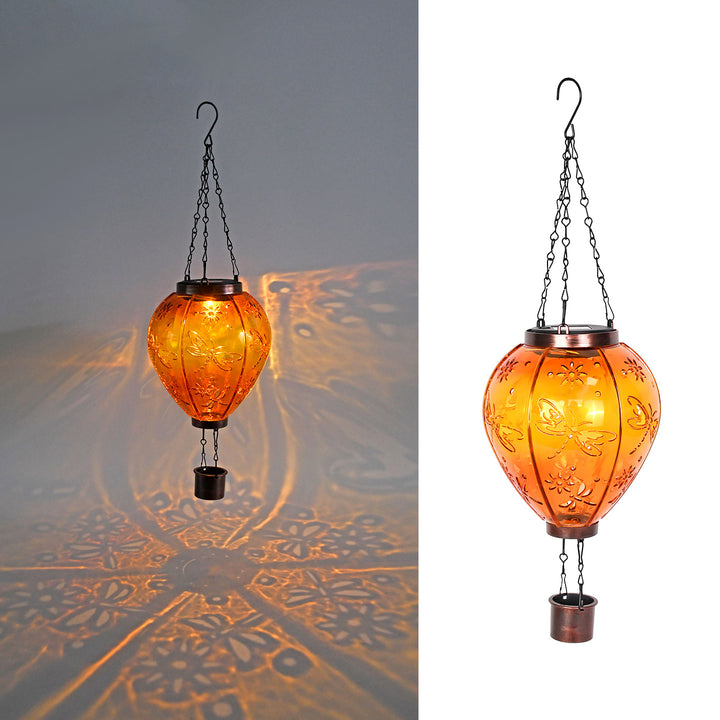 Solar Birdbath in Hot Air Balloon Design