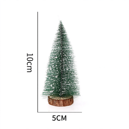 Mini Christmas tree made of pine needles, snow-covered, 10-40cm