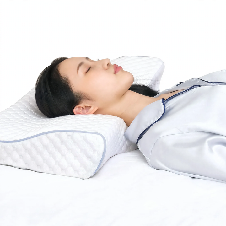 Butterfly-shaped neck pillow made of memory foam