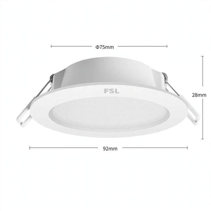LED recessed light for ceiling and hallway