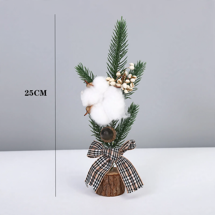 Mini Christmas tree for table decoration, 23 cm