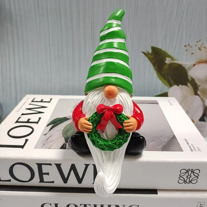 Decorative gnome figure made of resin