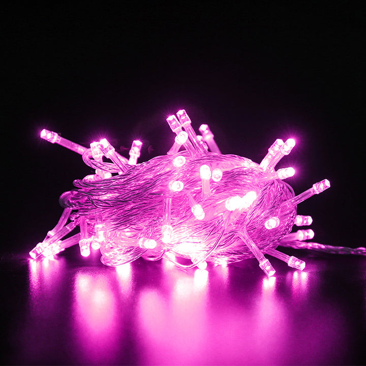 LED string lights with stars