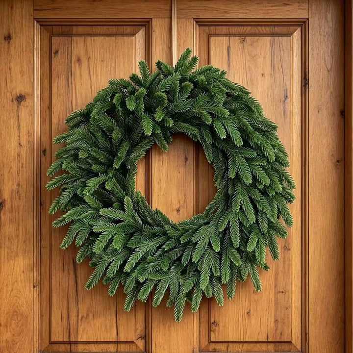 Artificial Christmas fir wreath, 60 cm